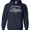 Navy Music Hoody